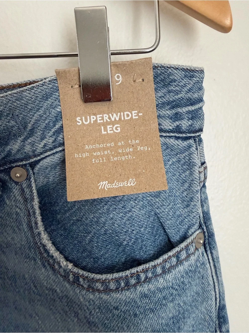 Madewell new tag